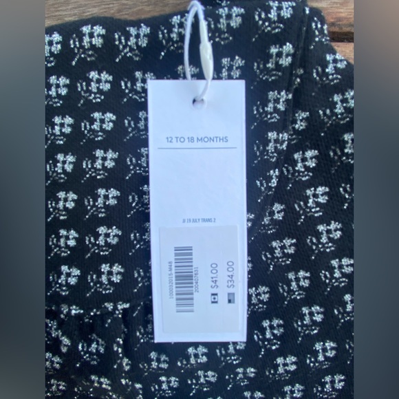 Janie and Jack girls12-18 mos tank and skirt set NWT - Picture 4 of 6